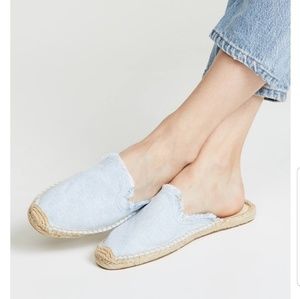 Soludos frayed mule